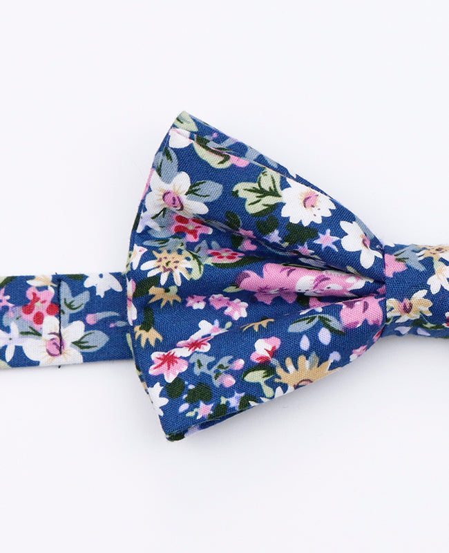 Motýlek Liberty Modrý č.11 pro muže z bavlny | Gaspard - Unipap's