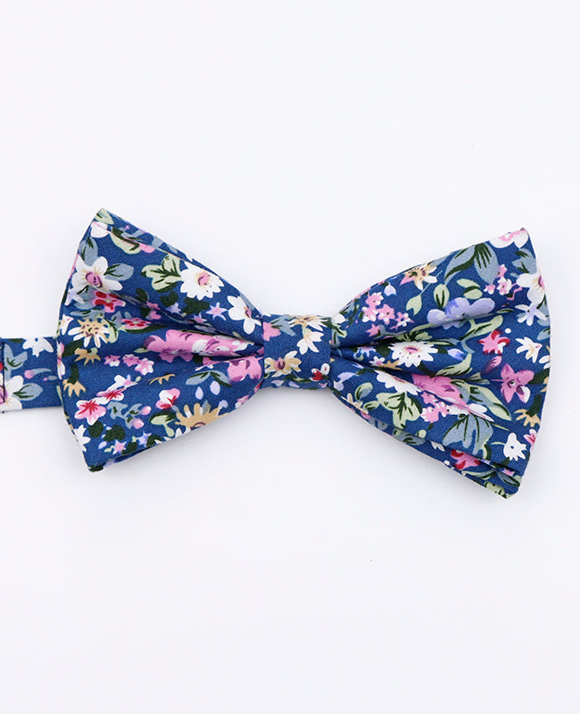 Motýlek Liberty modrý č. 11 pánský z bavlny | Gaspard - Unipap's