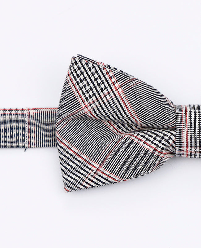 Motýlek Tartan Šedý č. 2 Pánský z Bavlny | Marcel - Unipap's