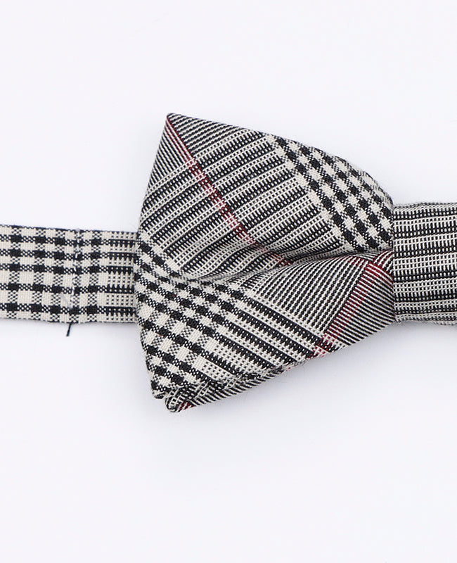Motýlek Tartan Šedá č.3 Pánský z Bavlny | Marcel - Unipap's