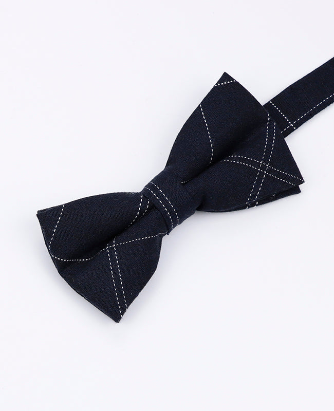 Motýlek Tartan Černý č.1 Pánský v Bavlně | Marcel - Unipap's