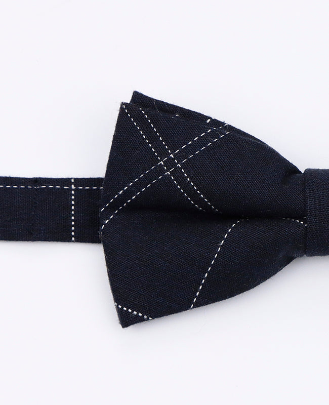 Motýlek Tartan Černý č. 1 Pánský z Bavlny | Marcel - Unipap's