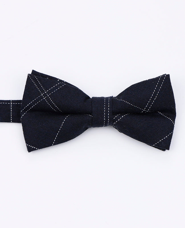 Motýlek Tartan Černý č. 1 Pánský v Bavlně | Marcel - Unipap's