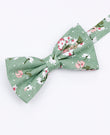 Noeud Papillon Liberty Vert n°3 Homme en Coton | Gaspard - Unipap's