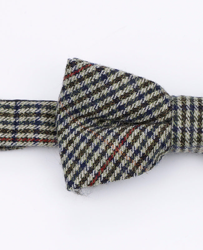 Motýlek Tartan Šedý č.9 Pánský z Vlny | Nobert - Unipap's
