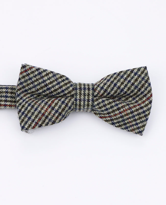 Motýlek Tartan Šedý č.9 Pánský ve Vlně | Nobert - Unipap's