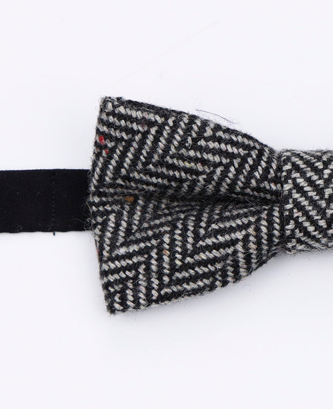 Motýlek Tartan Šedý č.1 Pánský z Vlny | Norbert - Unipap's