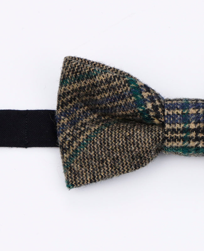 Motýlek Tartan Šedý č.5 Pánský z Vlny | Norbert - Unipap's