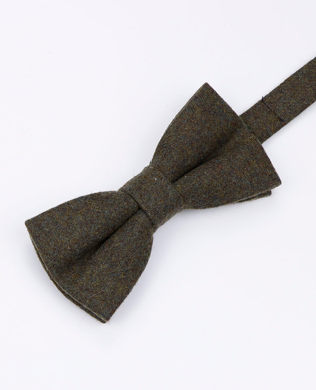 Motýlek Zelený č.3 Pánský z vlny | Claude - Unipap's