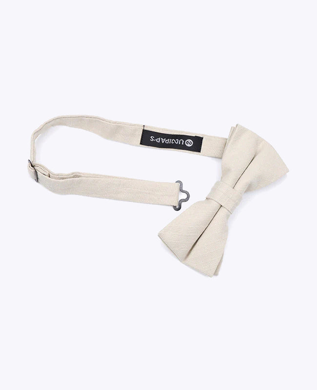 Motýlek Béžový č.1 Pánský z Bavlny