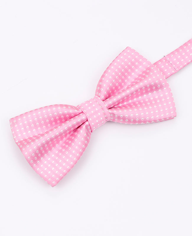 Motýlek Růžový č. 1 s Puntíky Pánský v Polyesteru | Louis - Unipap's