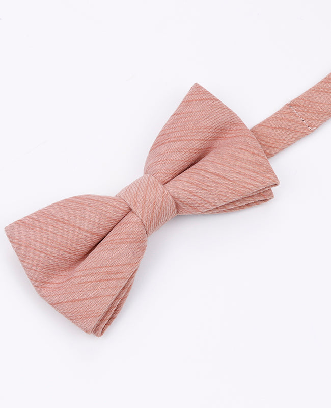 Růžový motýlek pro muže z polyesteru | Augustin - Unipap's