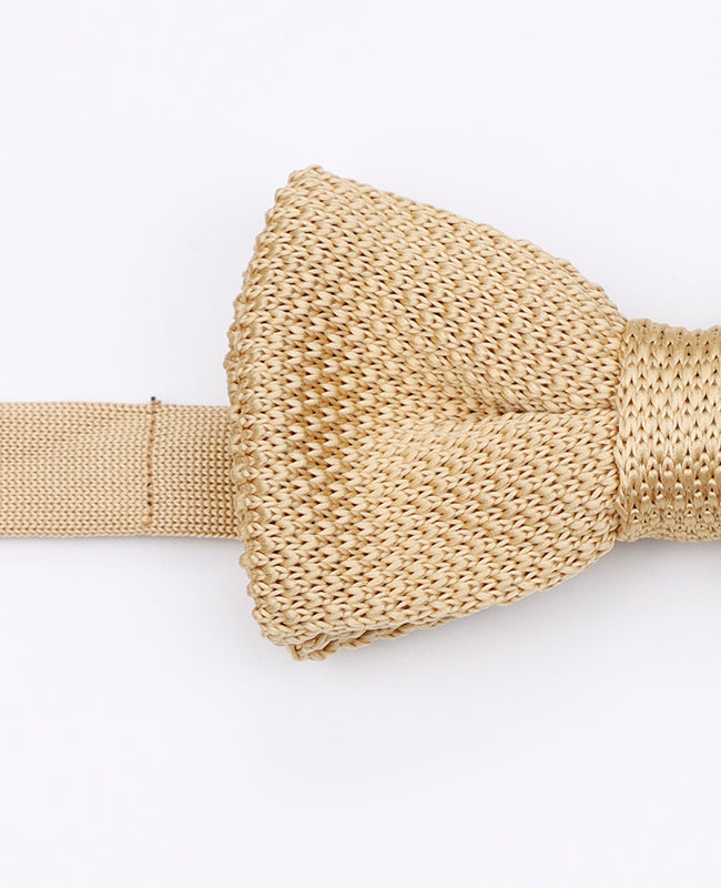 Motýlky Zlaté pro Otce & Syna v Pletené verzi «Léon»