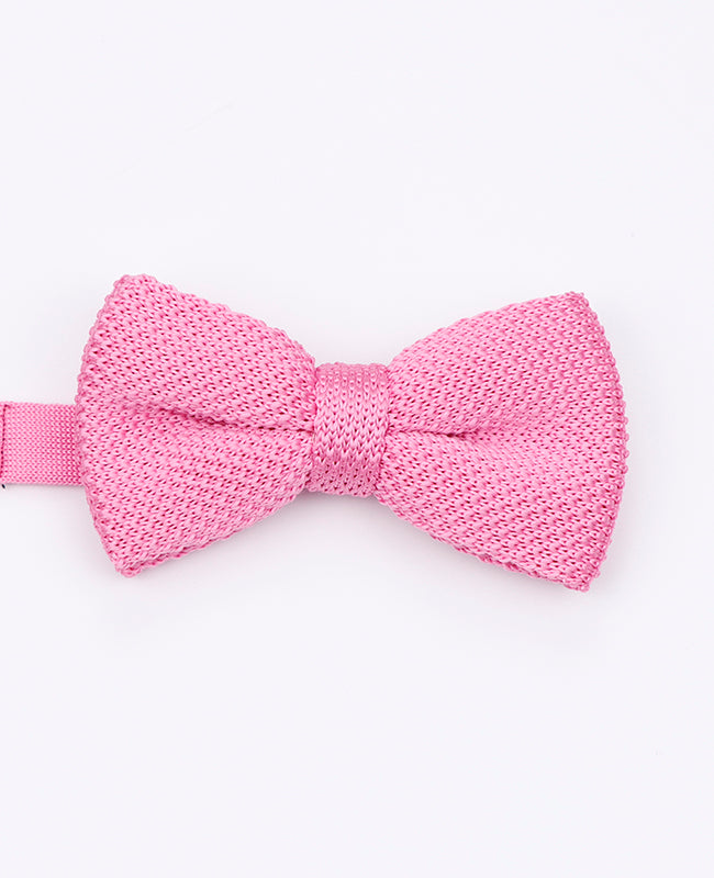 Motýlek Růžový č. 2 Pánský v Úpletu «Léon»