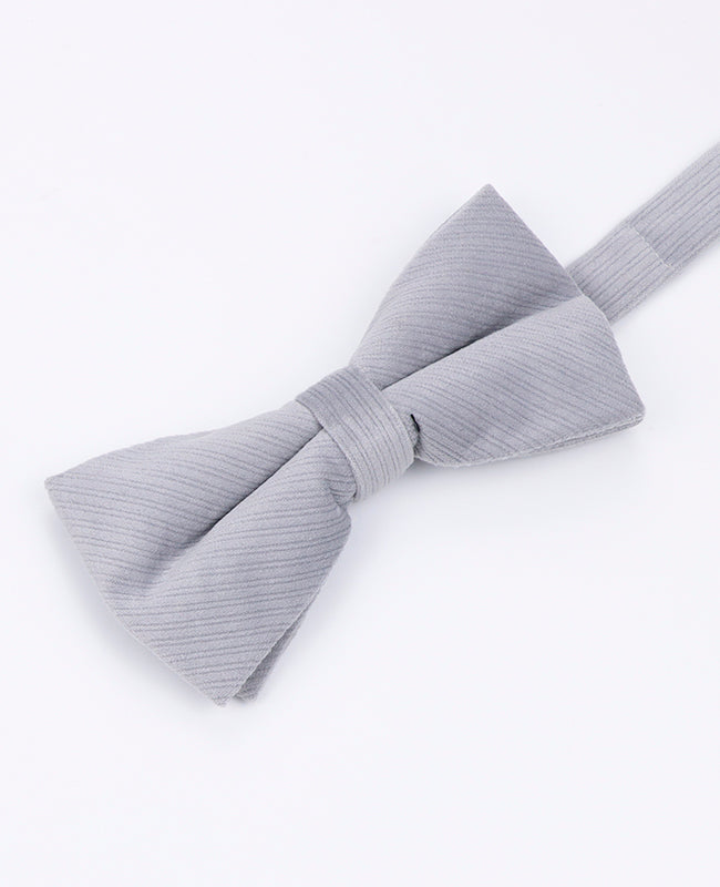 Motýlek Šedý Pánský Sametový «Marius»