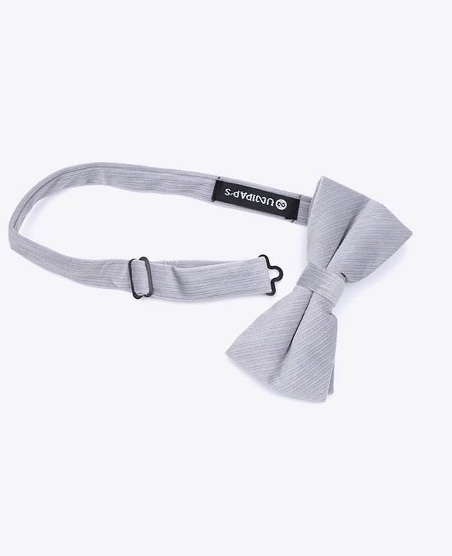 Motýlek Šedý Pánský Sametový «Marius»