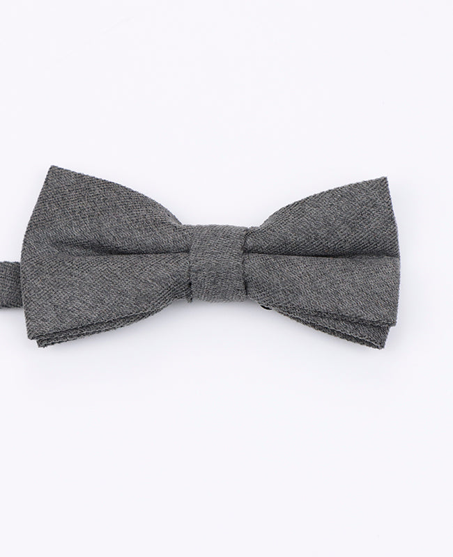 Noeud Papillon Gris n°2 Homme en Effet Velours | Simon - Unipap's