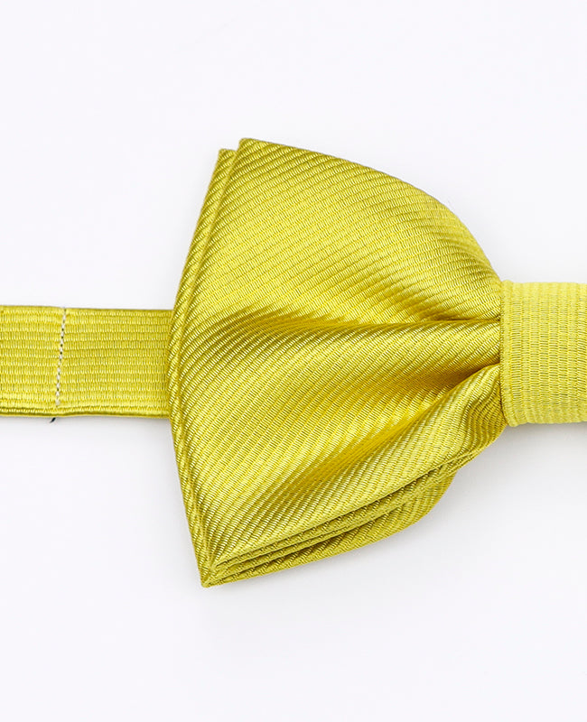 Motýlek XL Žlutý č. 2 pro muže z polyesteru | Lucien - Unipap's