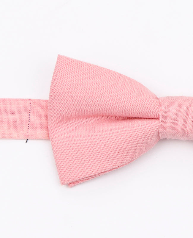 Noeud Papillon Rose n°5 Homme en Coton «Edgard»