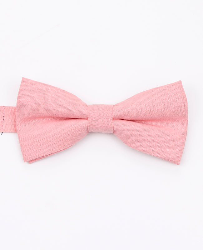 Noeud Papillon Rose n°5 Homme en Coton «Edgard»