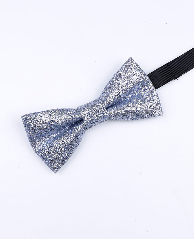 Noeud Papillon à Paillette Argent n°2 Enfant en Polyester «Olive»