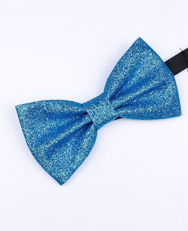 Motýlek s Flitry Modrý č. 2 Pánský z Polyesteru «Olive»