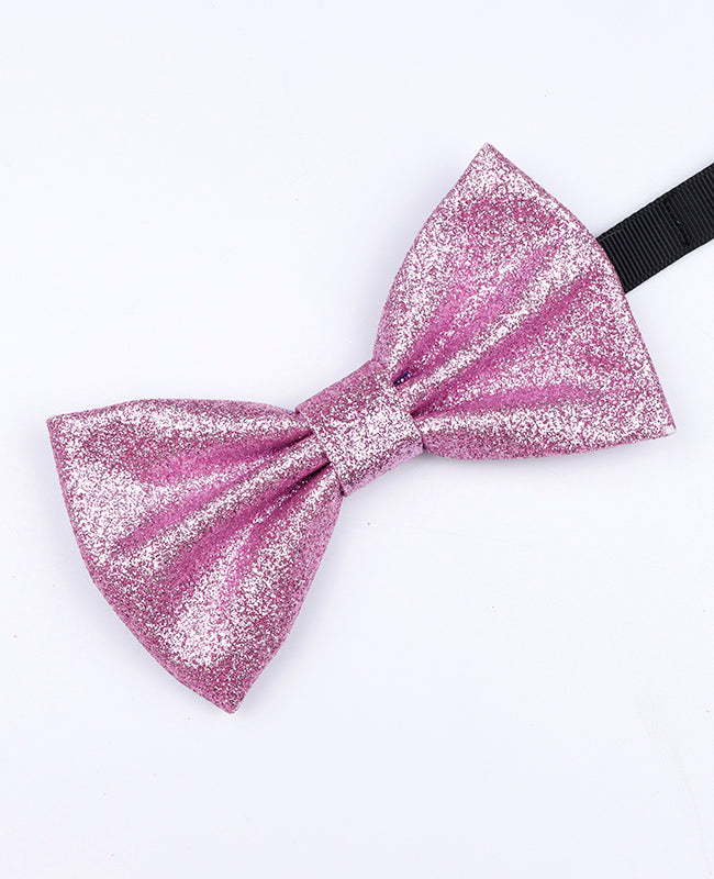 Noeud Papillon à Paillette Rose n°3 Homme en Polyester «Olive»