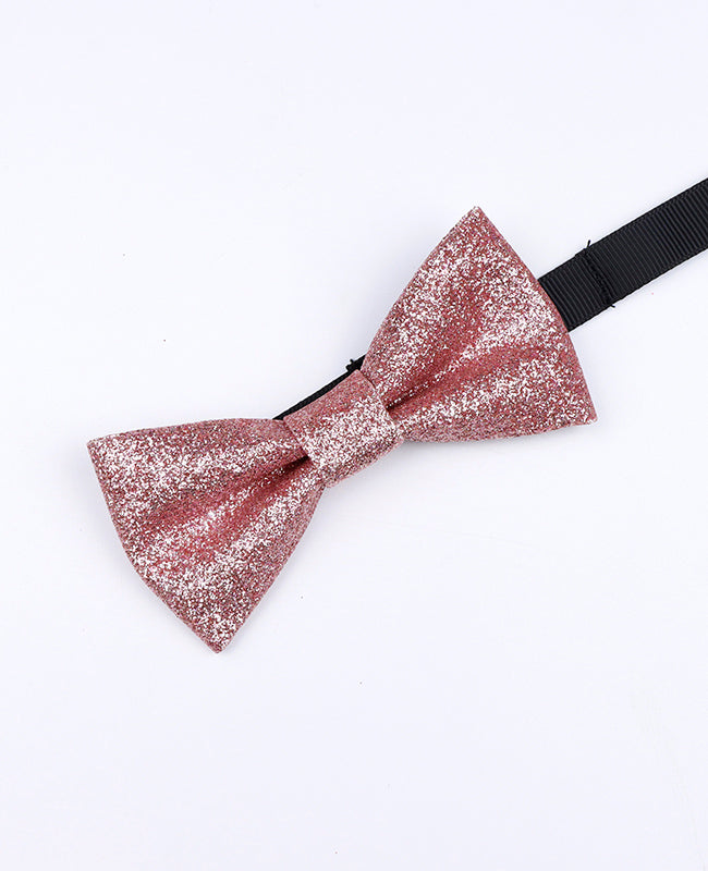 Motýlek s Flitry Růžový č.4 Dětský v Polyesteru «Olive»