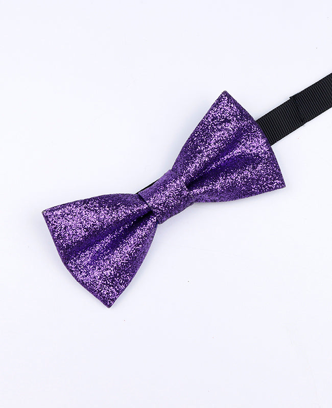 Motýlek s Flitry Fialový Dětský Polyesterový «Olive»