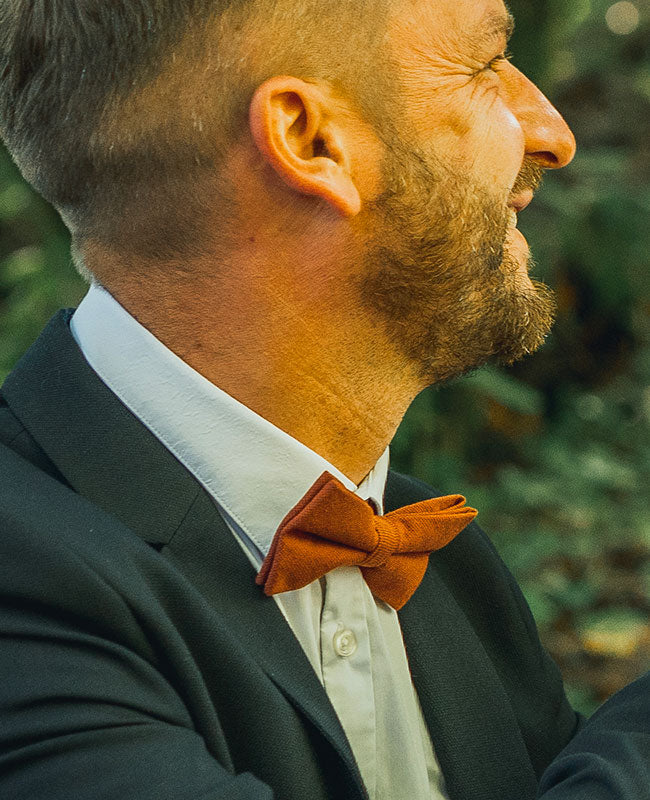 Motýlek Terracotta Pánský Bavlněný «Edgard»