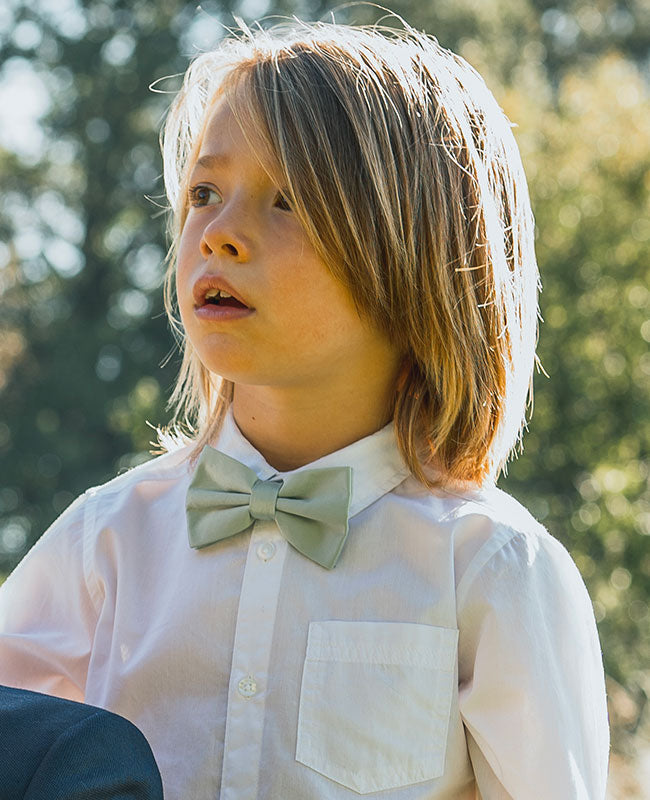 Motýlek Zelený č. 1 Dětský v Polyesteru «Anatole»