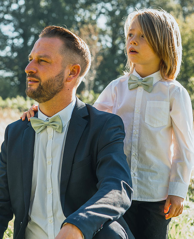 Motýlek Zelený č. 1 z Polyesteru «Anatole»