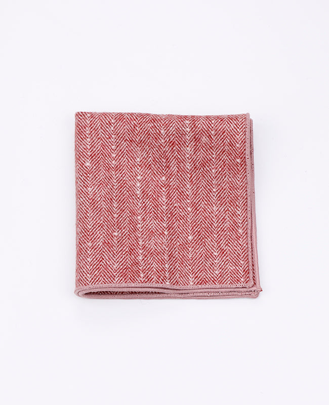 Kapesníček do Saka Červený č.1 z Vlny | Claude - Unipap's