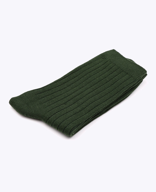 Ponožky Pánské Zelené č.5 z Bavlny «Maurice»