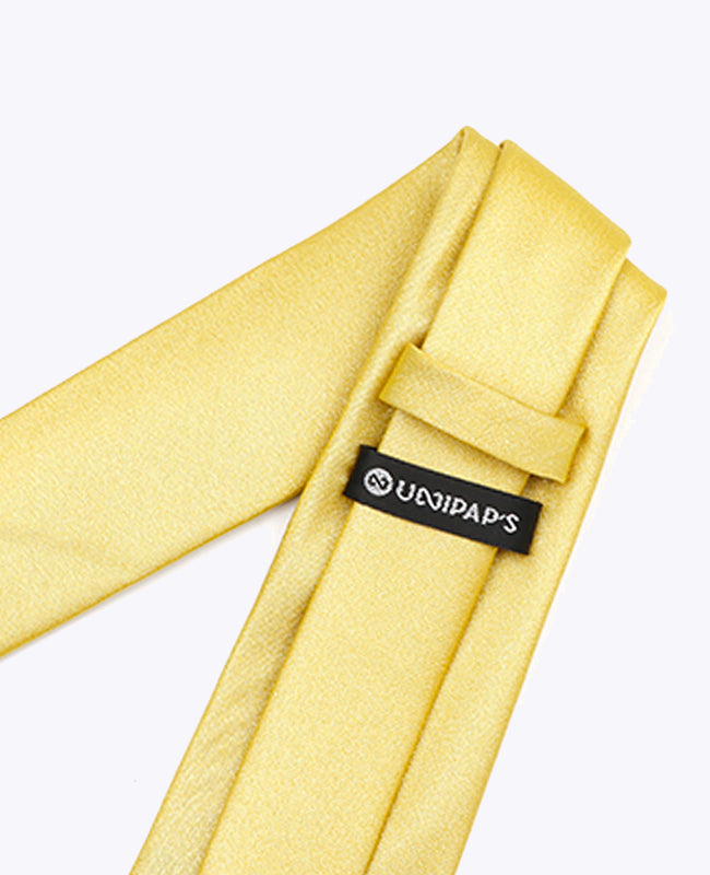 Kravata s flitry Zlatá č.2 Pánská z Polyesteru | Armand - Unipap's