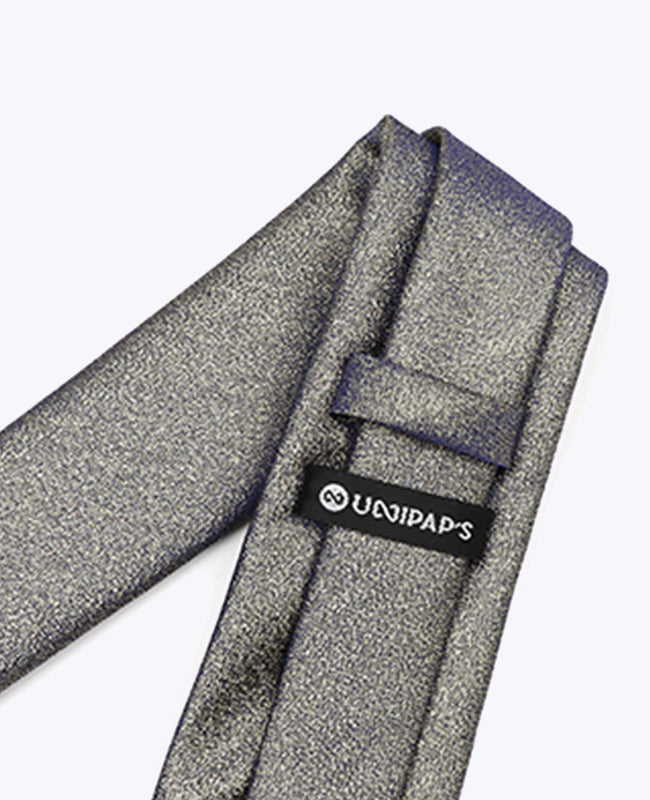 Kravata s flitrem černá č. 2 pánská polyesterová | Isidore - Unipap's