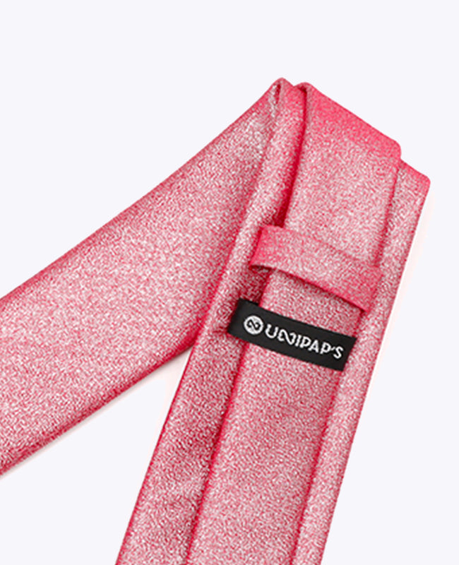 Kravata s flitry Červená č.1 Pánská v Polyesteru | Isidore - Unipap's