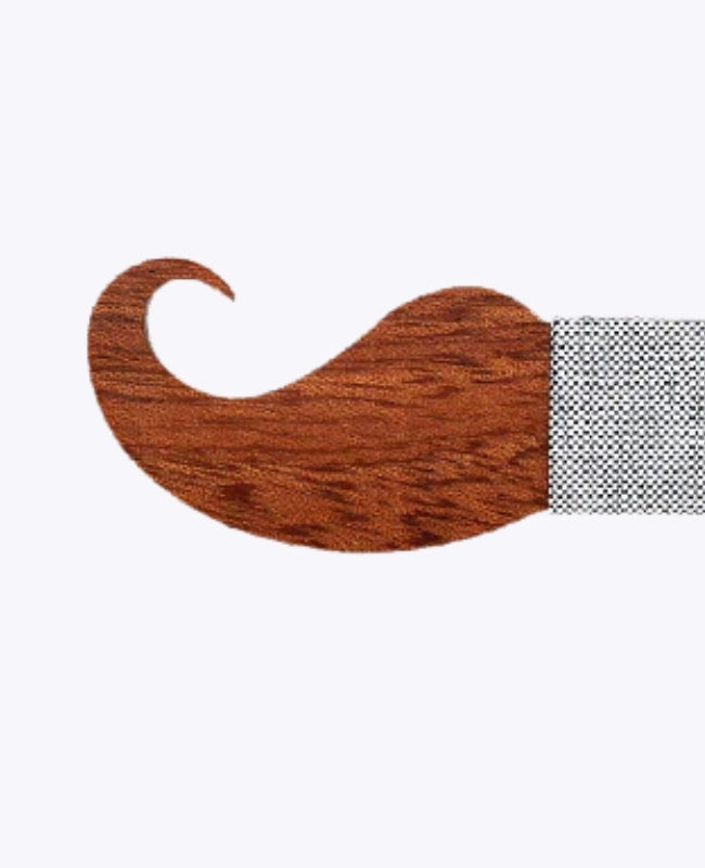Noeud Papillon Blanc Homme en Bois «Hippolyte»