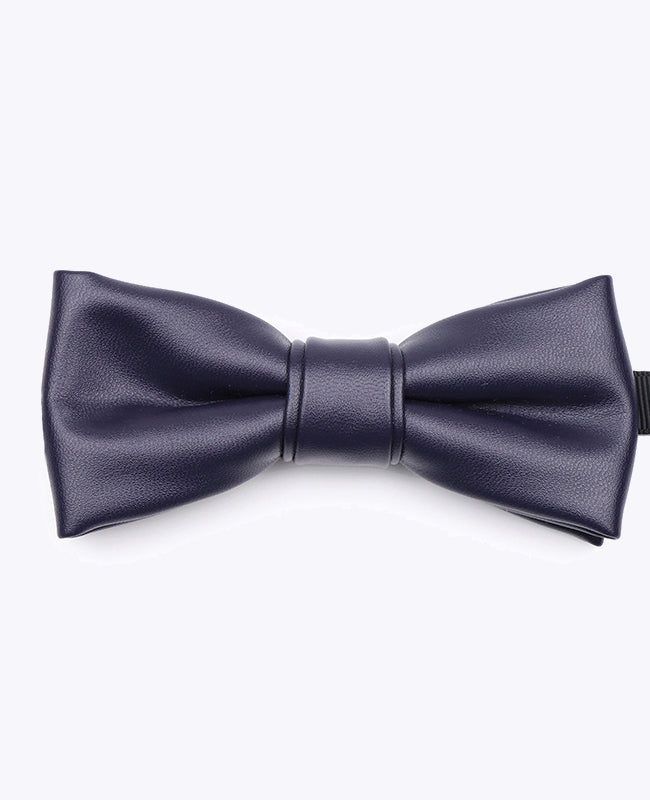 Noeud Papillon Bleu n°1 Homme en Cuir «Achille»