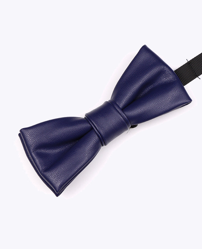 Motýlek Modrý č.2 Pánský z Kůže «Achille»