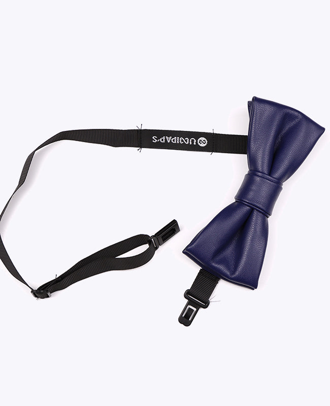 Motýlek Královská Modrá Pánský z Kůže «Achille»