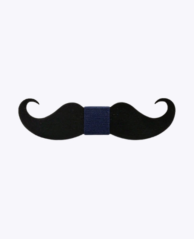 Noeud Papillon Bleu Homme en Bois «Théophile»