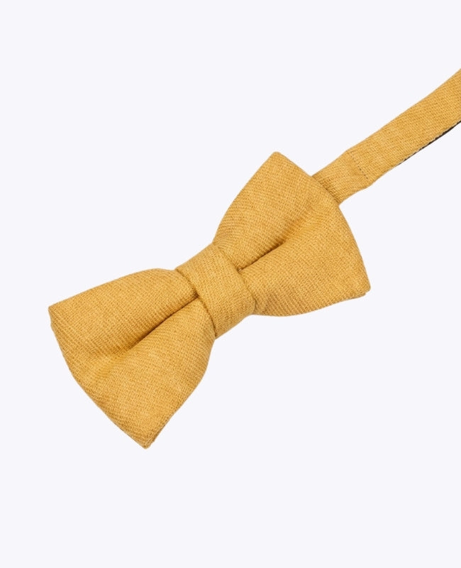 Motýlek Žlutá č.1 Děti Sametový Efekt „Simon"