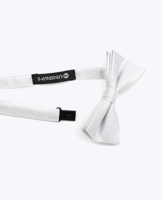 Motýlek s flitry Stříbrný č. 1 Dětský polyesterový | Isidore - Unipap's