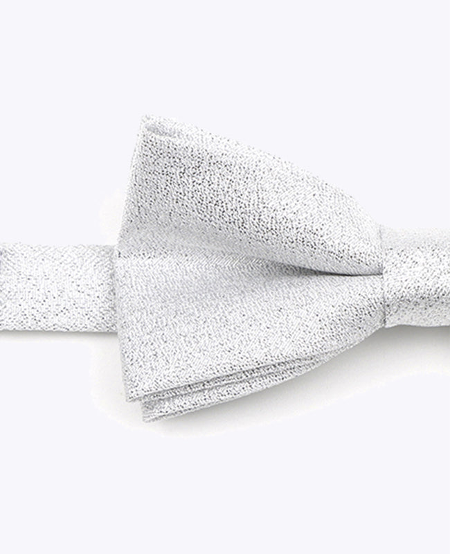 Motýlek s Flitrem Stříbrný č. 1 Dětský z Polyesteru | Isidore - Unipap's