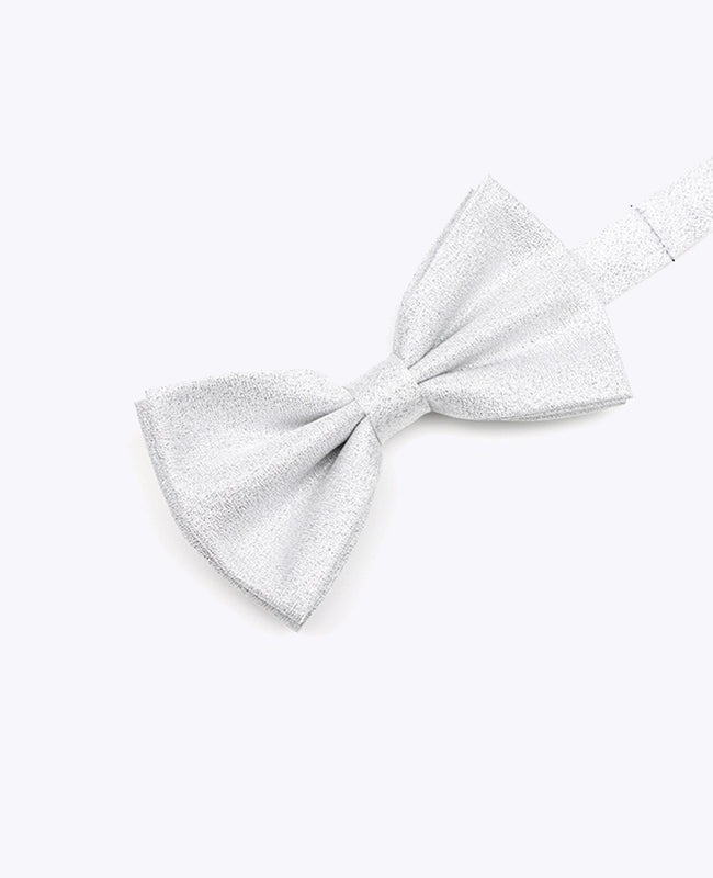 Motýlek s Flitry Stříbrný č.1 Pánský z Polyesteru | Isidore - Unipap's