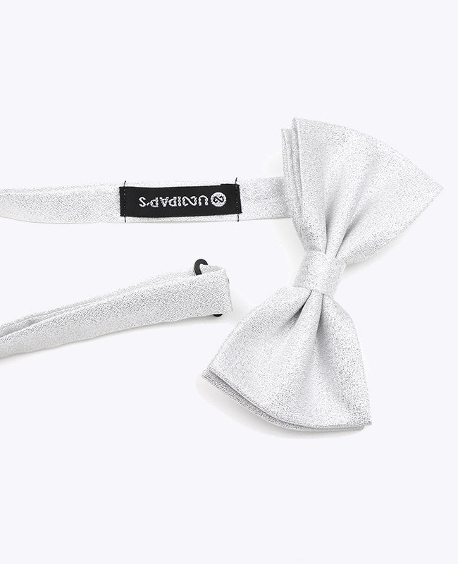 Motýlek s Flitry Stříbrný č. 1 Pánský z Polyesteru | Isidore - Unipap's