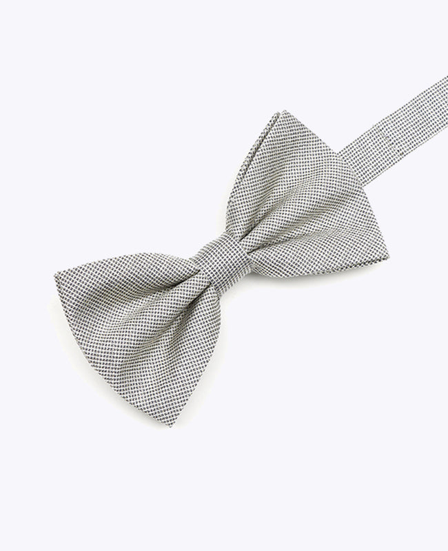 Motýlek s Flitry Stříbrný č. 1 Pánský z Polyesteru | Léonard - Unipap's