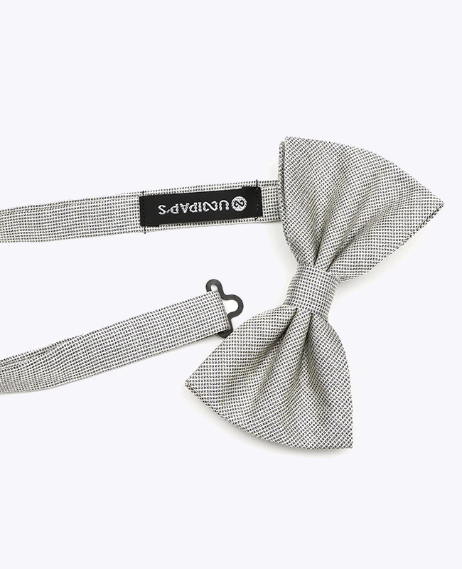 Motýlek s Flitry Stříbrný č.1 Pánský v Polyesteru | Léonard - Unipap's