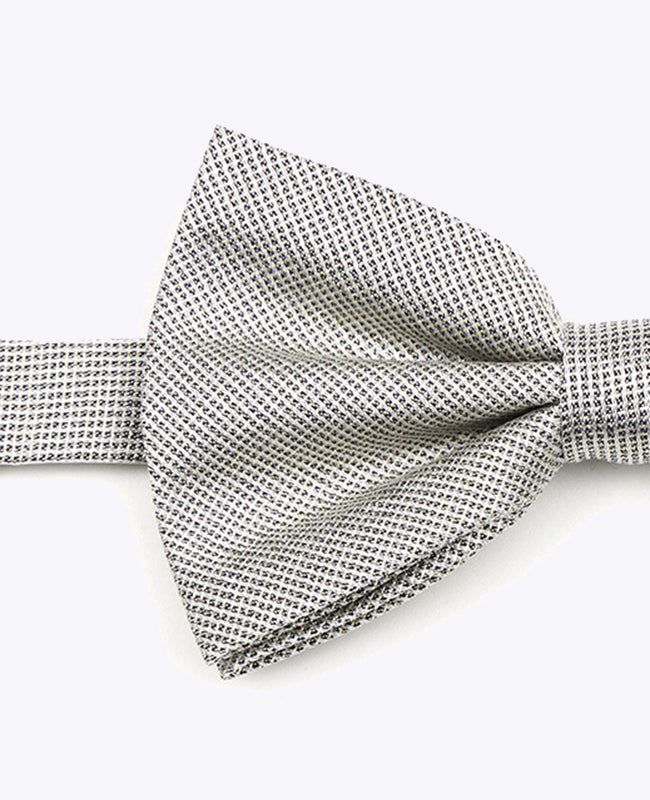 Motýlek s Flitrem Stříbrný č.1 Pánský v Polyesteru | Léonard - Unipap's